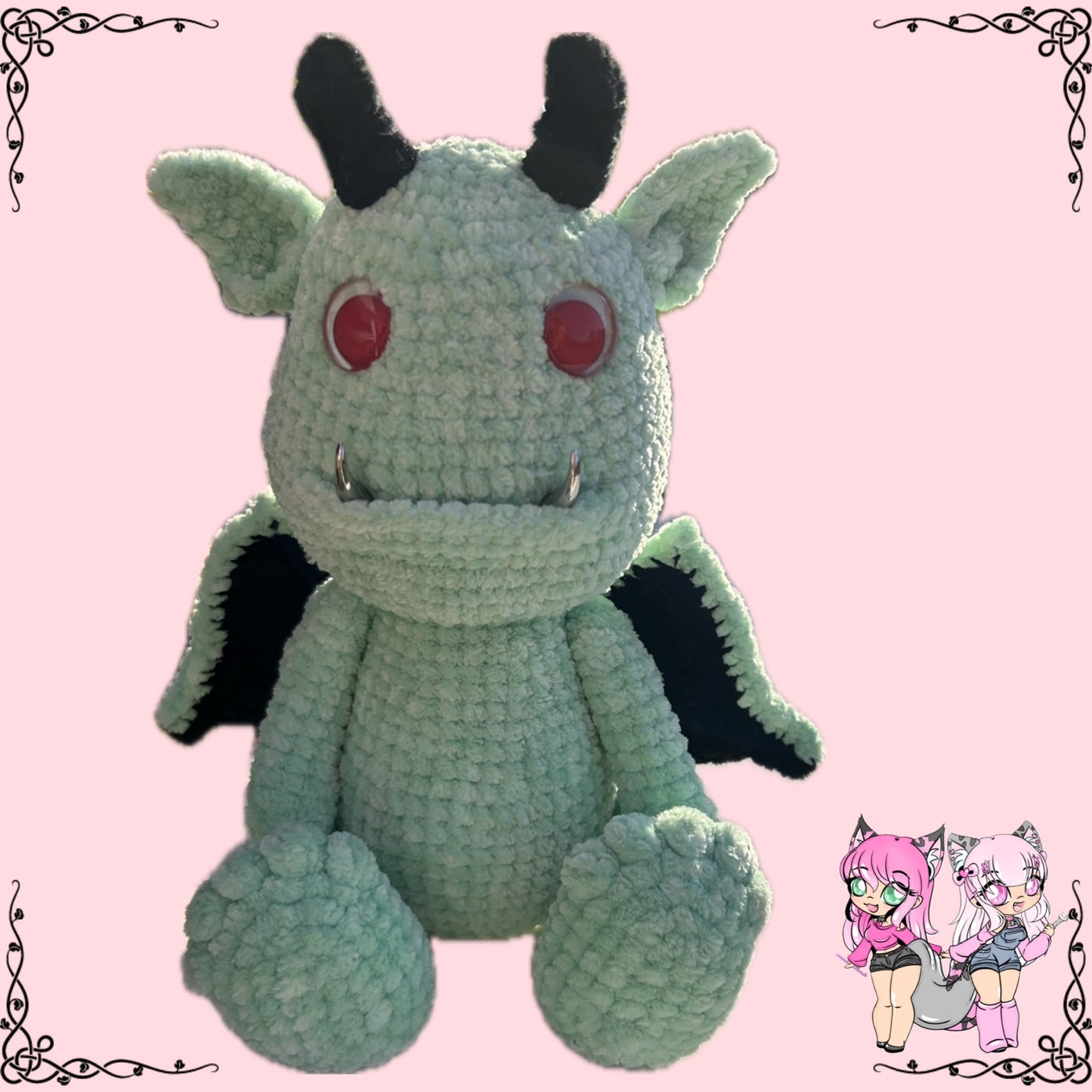 Grump the green gargoyle